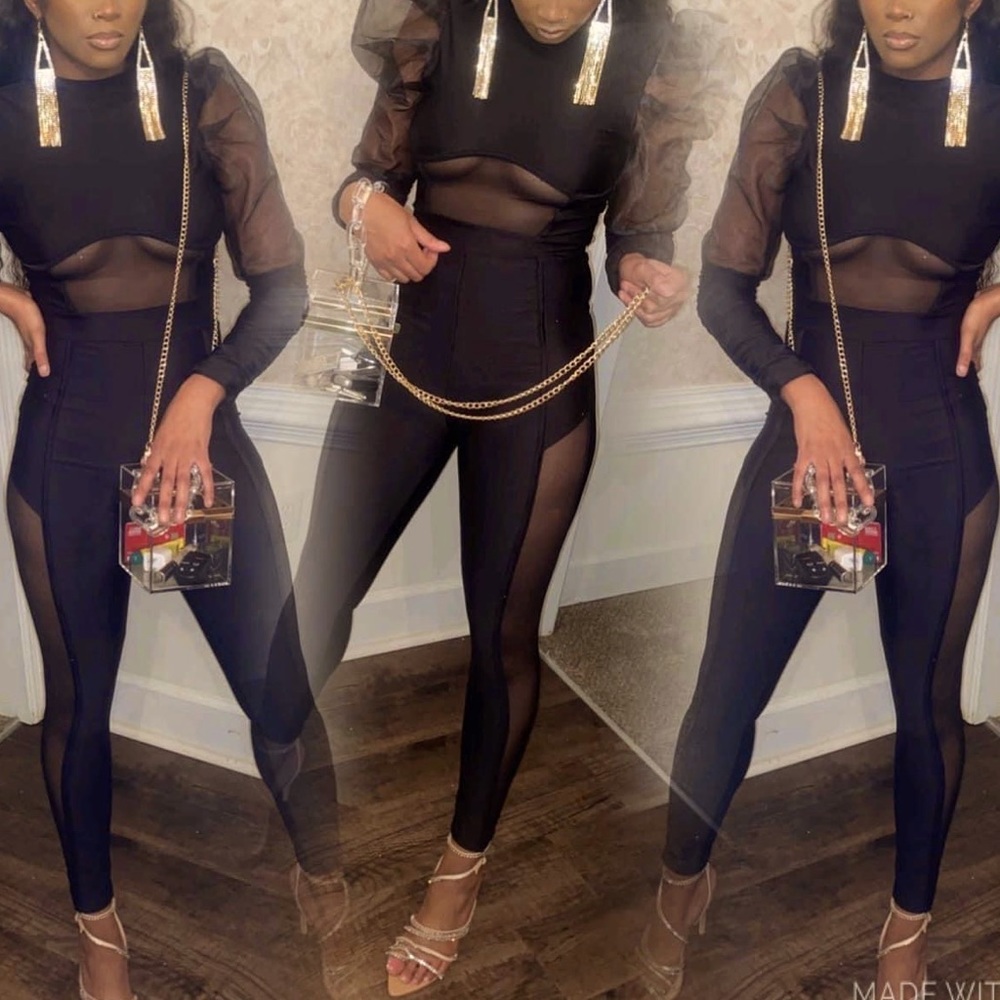 Black body suit